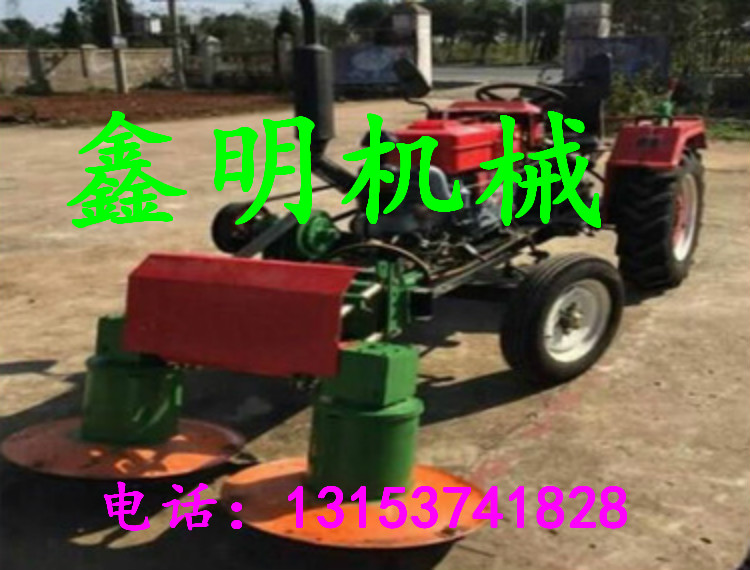 烏海拖拉機(jī)帶草原用雙圓盤割草機(jī)型號 牧草雙圓盤割草機(jī)視頻