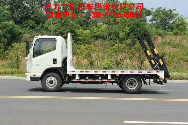 齊齊哈爾福田歐曼大型后雙橋拖板車(chē)配置參數(shù)