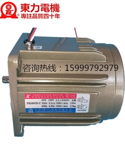 臺(tái)灣東力電機(jī)工廠直銷5IK40GN-C單相電容運(yùn)轉(zhuǎn)異步電動(dòng)機(jī)