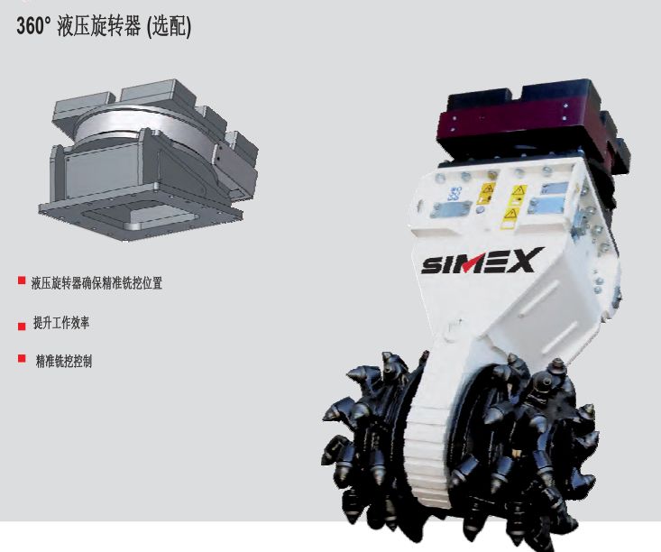 銑挖機意大利西麥TF850銑挖機