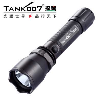 LED手電筒美國CREE Q5強(qiáng)光直充戶外出游必備TC29A