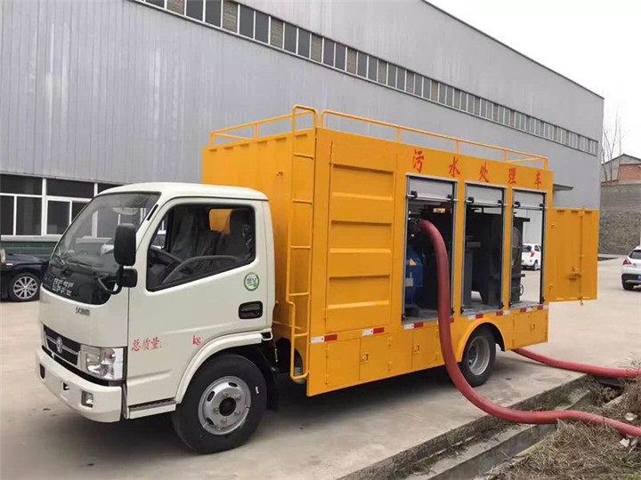 污水處理車 污水凈化處理車 東風(fēng)多利卡污水處理車