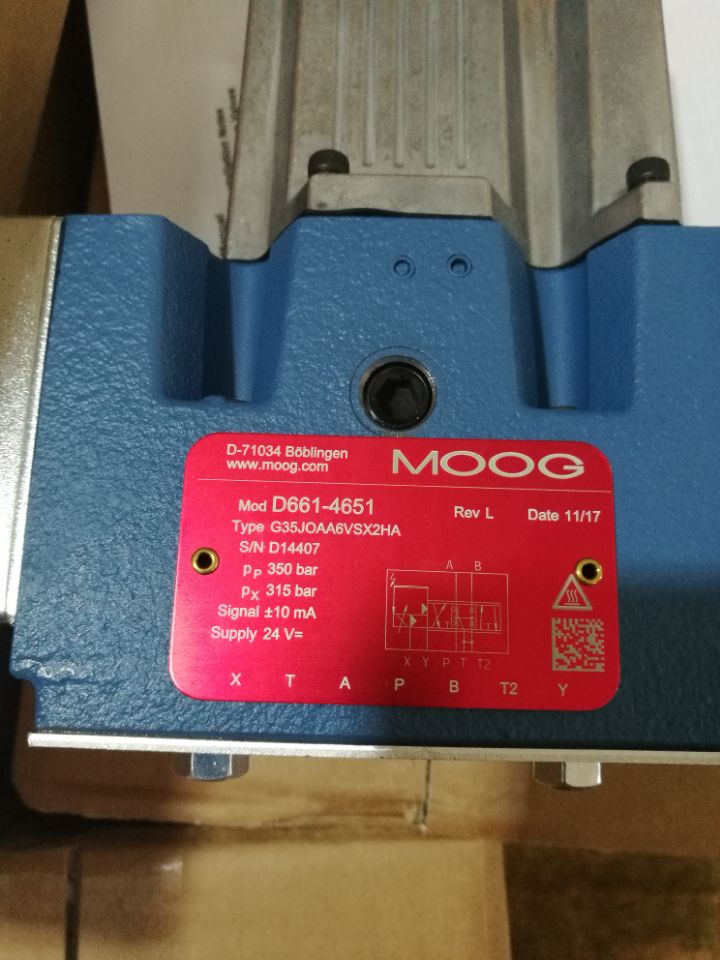 MOOG伺服閥D661-4651 G35J0AA6VSX2HA 現(xiàn)貨特價