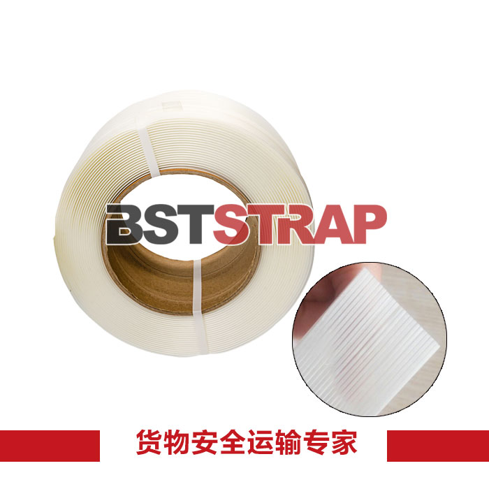 BSTSTRAP廠家直銷 19mm專業(yè)物流運輸聚酯纖維柔性復(fù)合打包帶