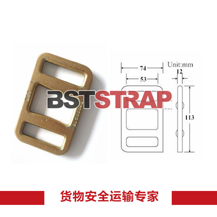 【BSTSTRAP】供應(yīng)50mm高品質(zhì)鍛壓目字扣 鍛造方形金屬目字扣