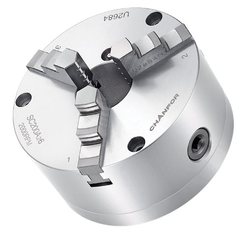 千鴻SC200A26連接盤A2型高精度三爪卡盤