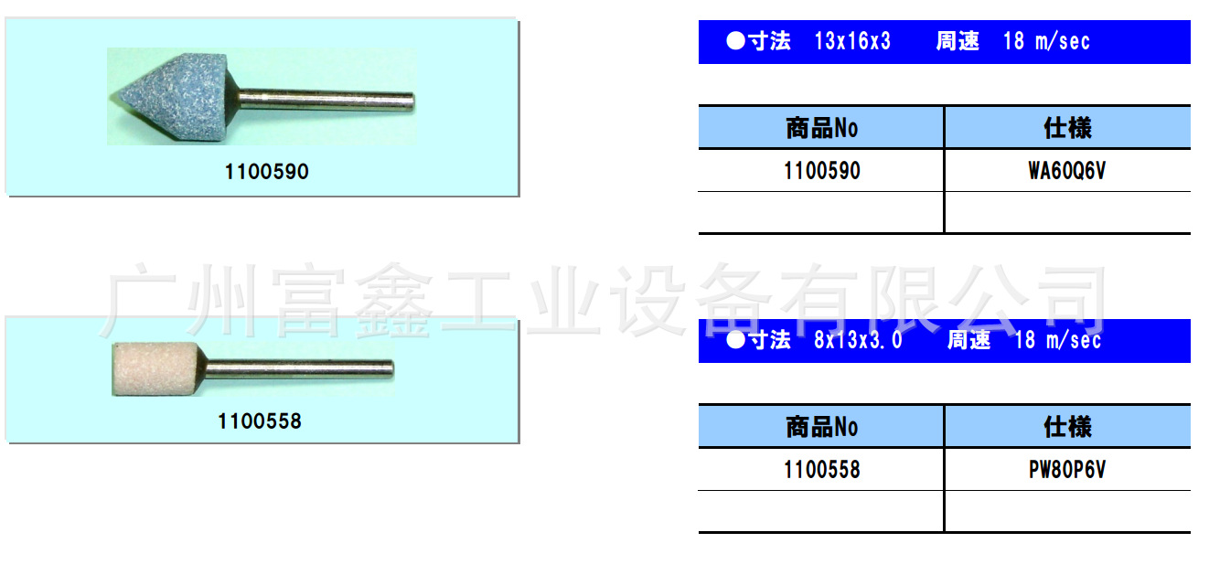 日本KEIHIN京濱工業(yè)級研磨耗材及磨頭：磨頭1100590 1100558