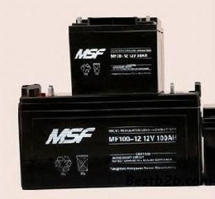 美賽弗MSF蓄電池MF40-12 免維護12V40AH 機房ups應急備用電源