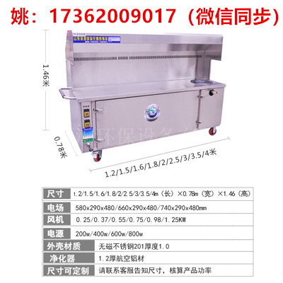 廠家直銷深圳2米商用無(wú)煙燒烤車價(jià)格走勢(shì)