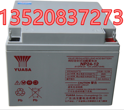 湯淺蓄電池YUASA NP24-12 12V24AH 蓄電池