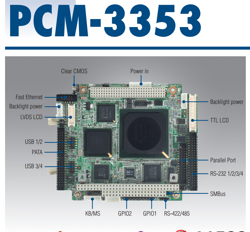 濟南研華工控小主板PCM-3353