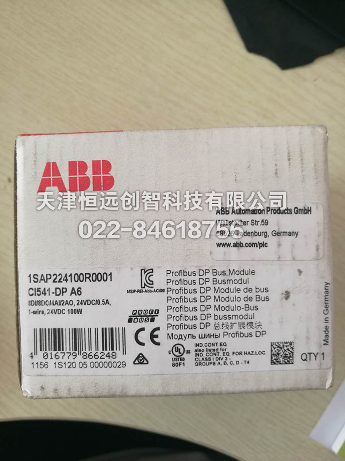 ABB PLC模塊1SAP224100R0001 CI541-DP A6現(xiàn)貨