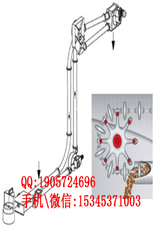 長距離管鏈?zhǔn)捷斔蜋C(jī)密封式沙子儲(chǔ)備罐倉用提升機(jī)