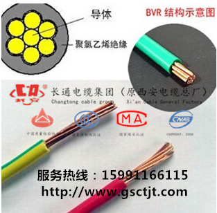 國標保檢BVR 6平方軟電線
