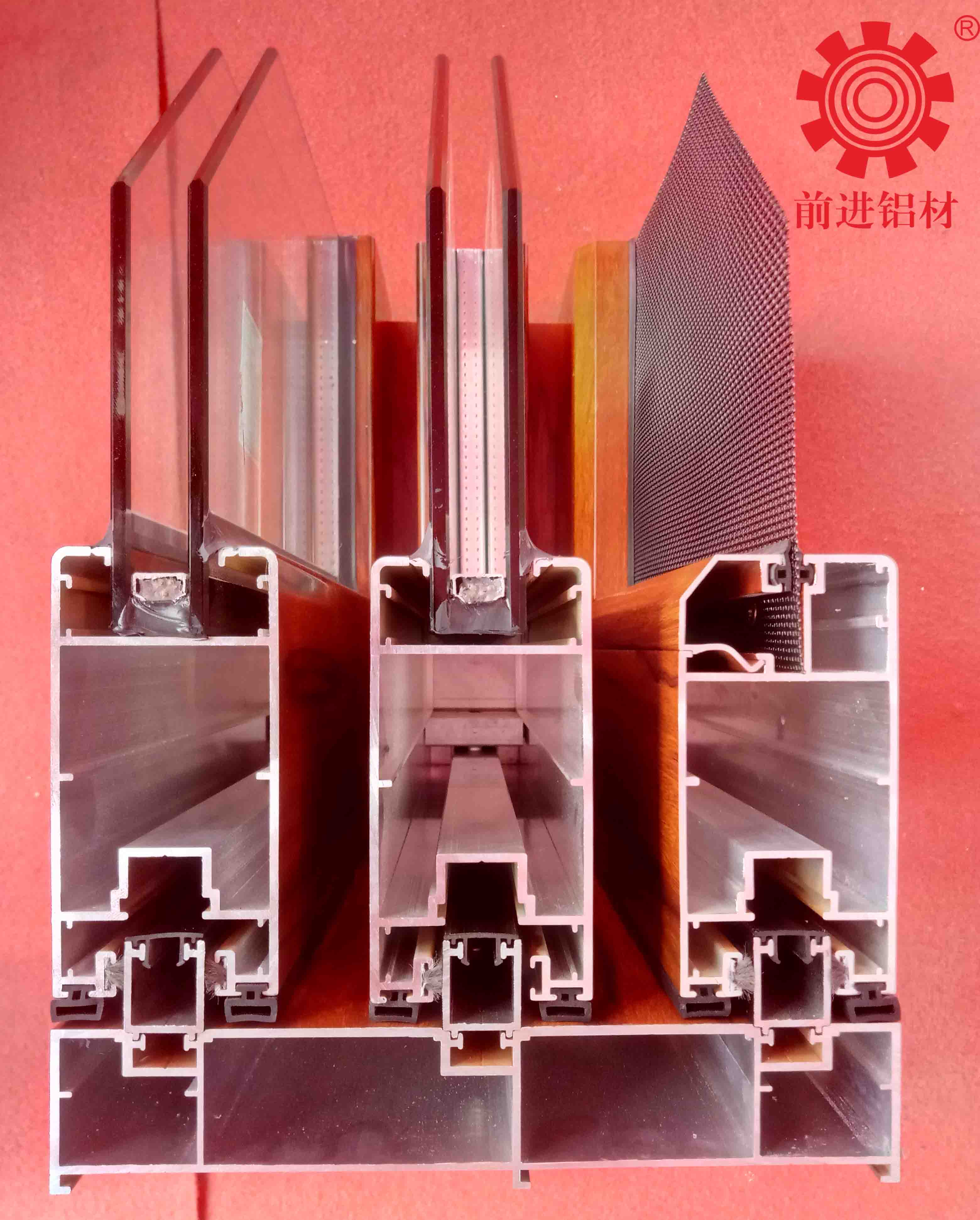 廣東佛山前進牌180系列重型推拉窗型材供應