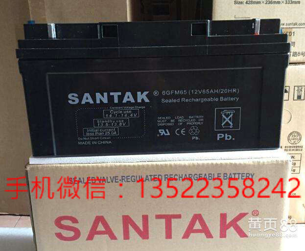 SANTAK12V38AH鉛酸蓄電池報價