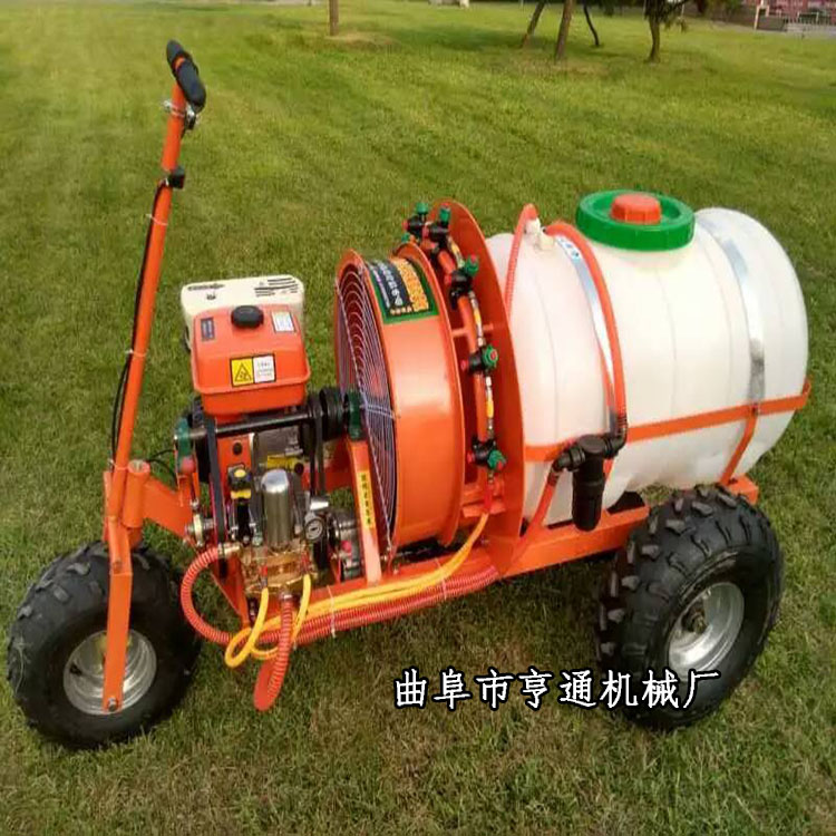 山東農(nóng)用小型汽油高壓噴霧器 框架式高射程的打藥機(jī)圖片