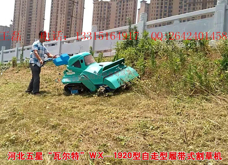 什么是堤壩除草機_瓦爾特wx-1920型堤壩除草機_2018年新型堤防設備