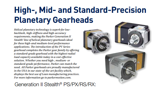 美國派克parker行星減速機(jī)/派克減速機(jī)型號(hào)齊全