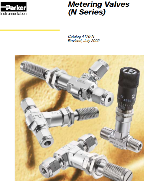 美國(guó)派克計(jì)量閥NS系列PARKER計(jì)量閥