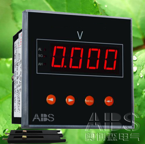 GC48-AV交流電壓表 電壓表 數(shù)顯電壓表型號(hào) 奧博森 廠家直銷(xiāo)