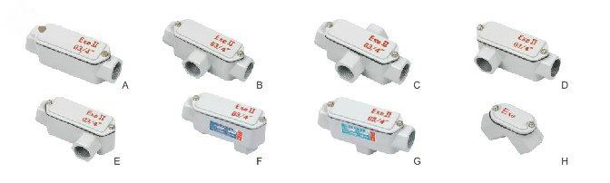 防爆穿線盒，防爆過線盒，防爆元寶型穿線盒，防爆接線盒，BHC防爆穿線盒防爆穿線盒