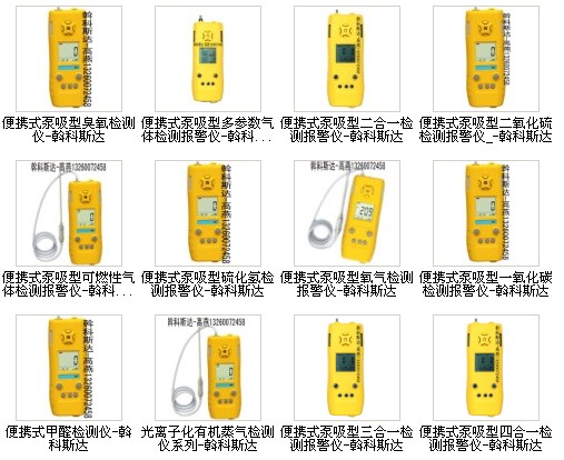 袖珍式毒性氣體檢測儀器  便攜式泵吸型單一氣體檢測報警儀