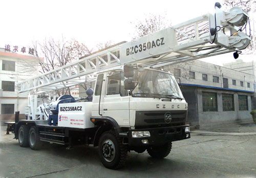 山東鉆機(jī)BZC350ACZ車載式水井鉆機(jī)