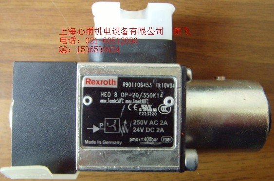 REXROTH力士樂壓力繼電器HED8OP-2X/350K14KWV