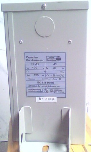 全國最低價ABB全系列壓電容器CLMD43/30KVAR 400V 50HZ 