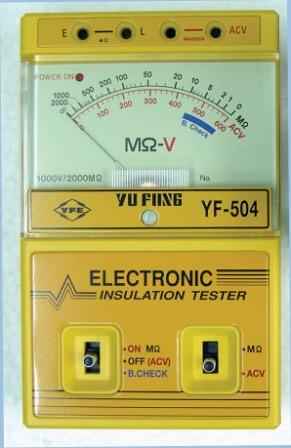 高阻計 YF-504 指針式高阻計 YF504