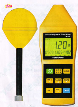 TM-193D 記錄射頻儀|TM193D|三軸電磁場檢測