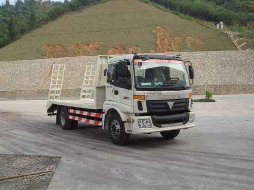 湖北程力挖機(jī)拖板車|挖車拖車