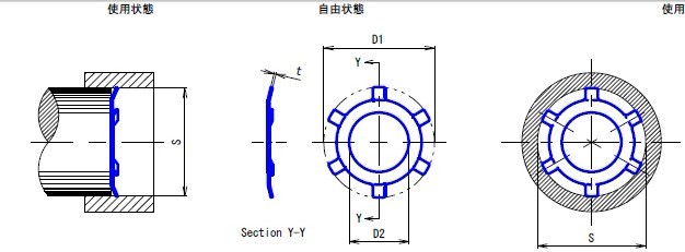 進(jìn)口孔用止動擋圈|日本孔用止動扣環(huán)