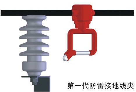 10kv 1kv架空導(dǎo)線防雷接地線夾