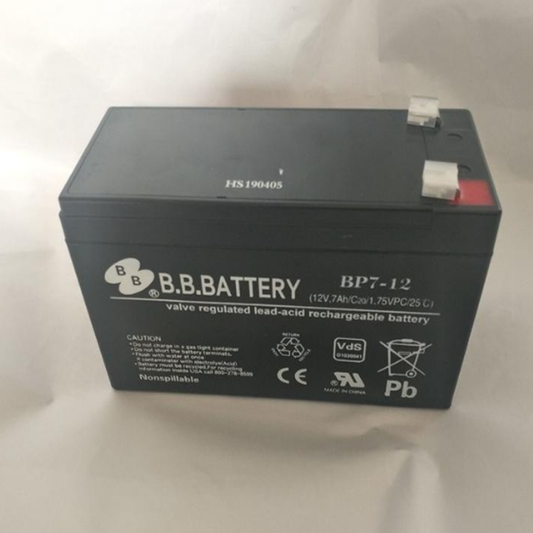 BB蓄電池HR8-12美美電池12V8AH消防門禁玩具車UPS電源配套