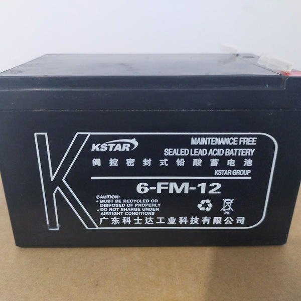 科士達(dá)蓄電池通訊設(shè)備UPS電源電梯門禁電池6-FM-12 12V12AH