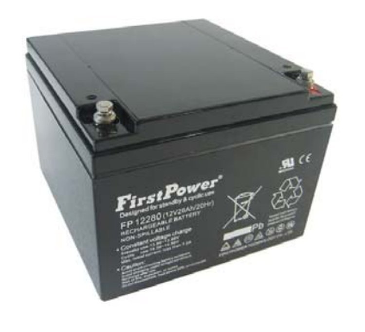 一電蓄電池FP12280(FirstPower)12V28AH消防應(yīng)急EPS電源電池