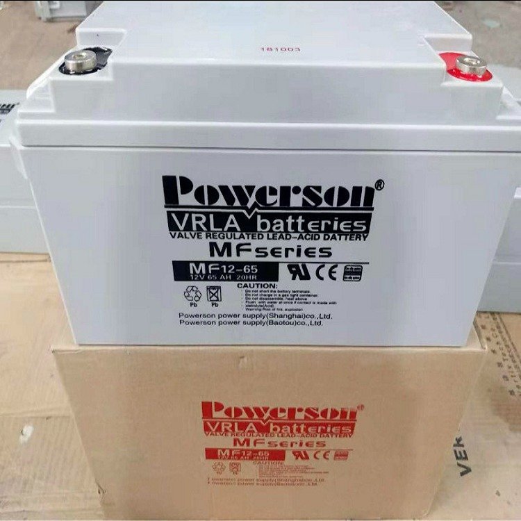 復(fù)華蓄電池12V65AH免維護(hù)鉛酸蓄電瓶MF12-65直流屏UPS電源電池