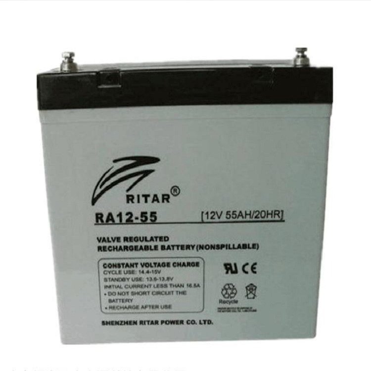 瑞達(dá)蓄電池RA12-55 12V55AH UPS電源 直流屏配套 鉛酸免維護(hù)電池