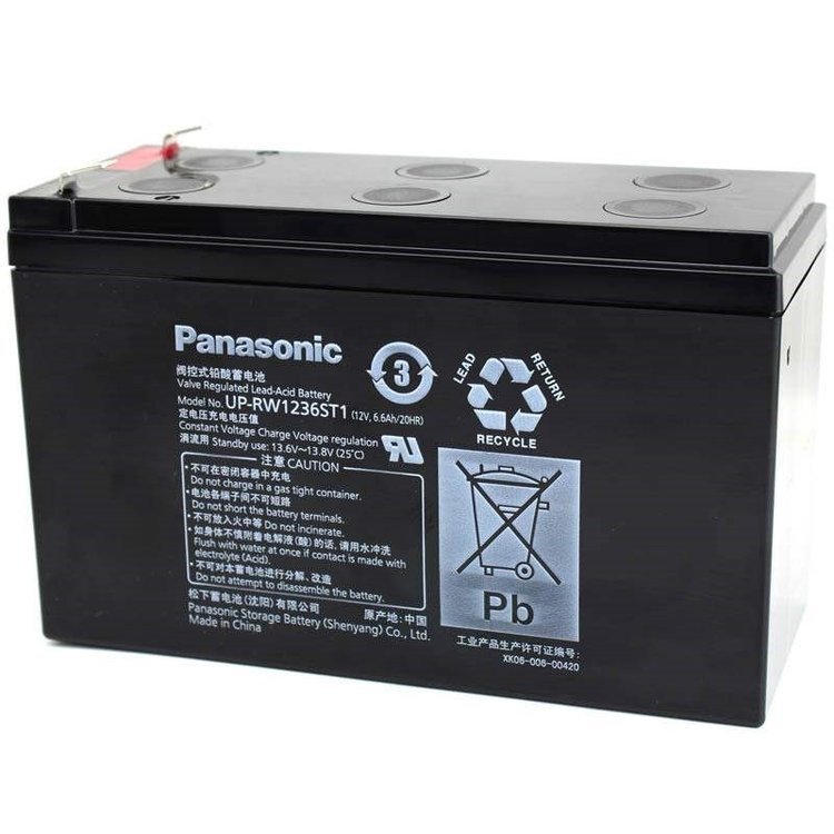 Panasonic松下蓄電池UP-RW1236ST1 12V36W 機房UPS電源EPS配套