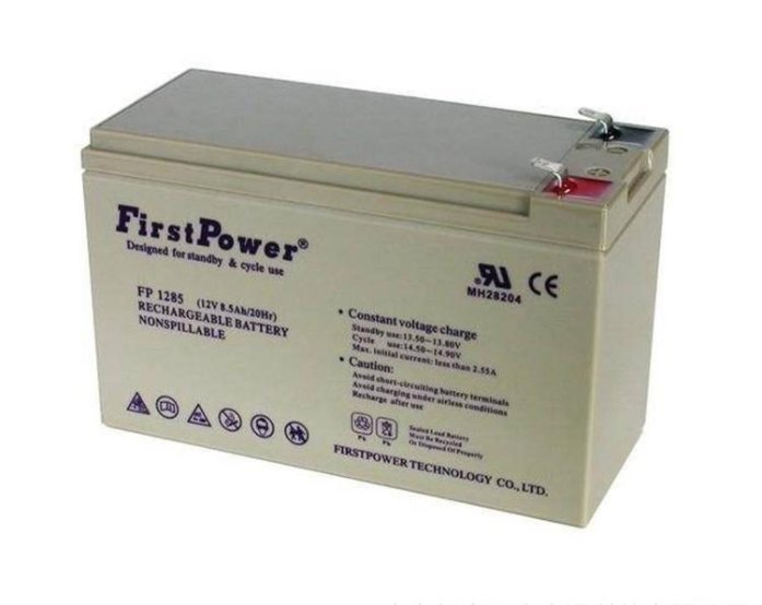 一電蓄電池FP1285 FirstPower 12V8.5AH UPS通訊設(shè)備電梯門(mén)禁電池