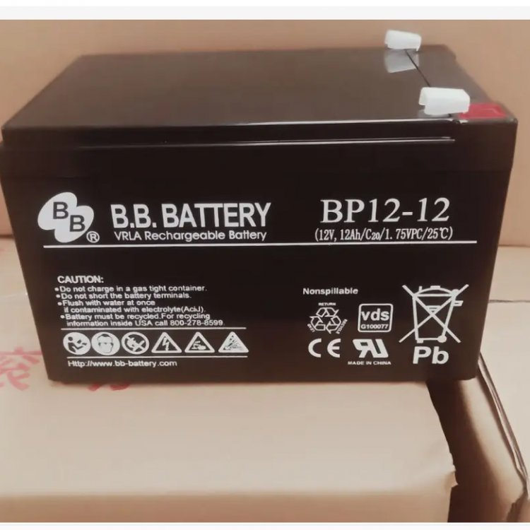 BB蓄電池BP12-12應(yīng)急電源直流屏專用12V12AH免維護(hù)儲能電池