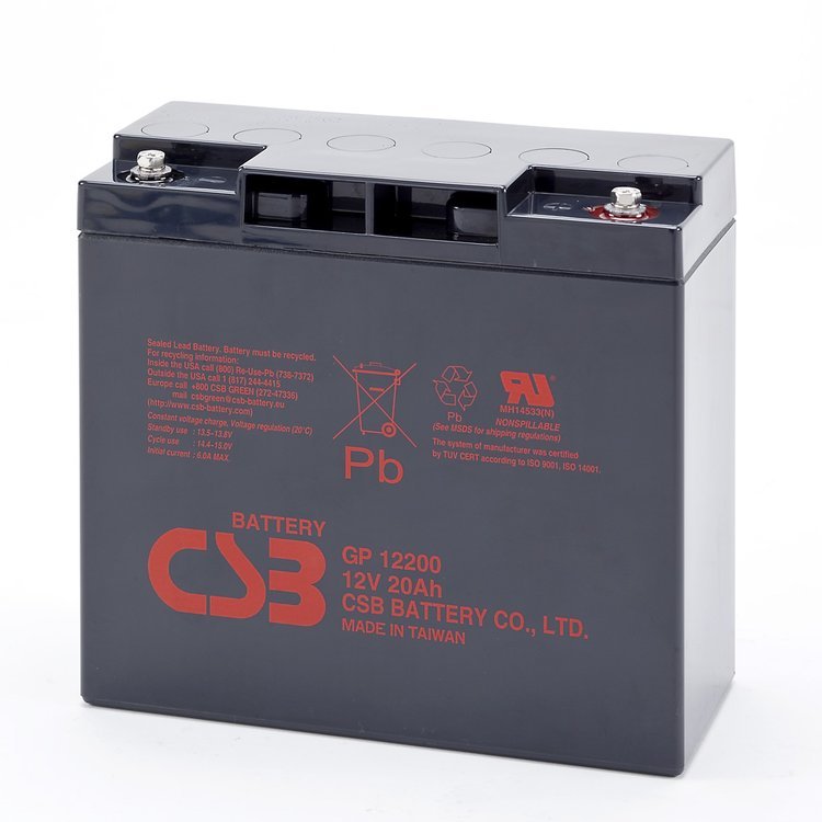 CSB蓄電池HRL1223W蓄電瓶12V23W UPS/EPS電源備用