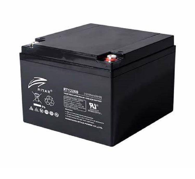 瑞達(dá)蓄電池RT12260 12V26AH/20HR UPS電源 直流屏 免維護(hù)鉛酸電池