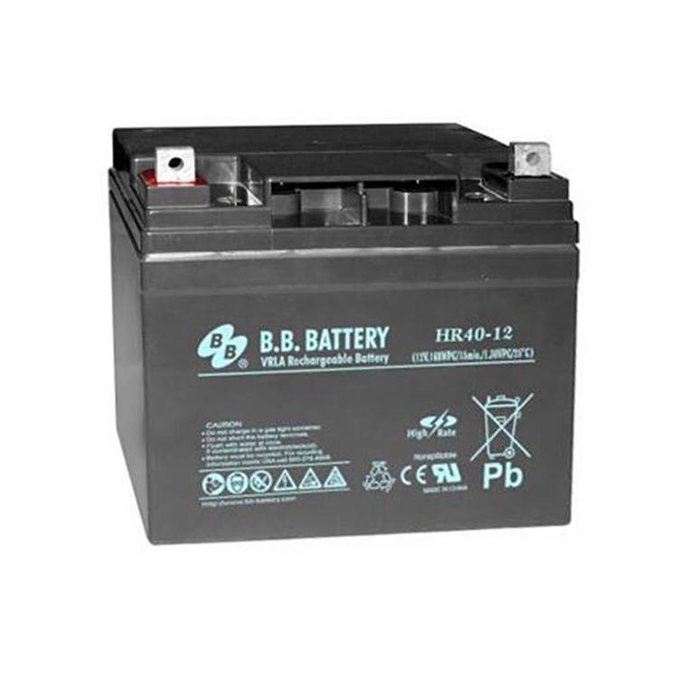 BB蓄電池HR40-12美美電池12V40AH消防應急燈UPS電源蓄電瓶