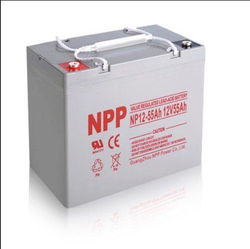 NPP蓄電池NPG12-55 12V55AH 耐普膠體免維護(hù)電池 UPS電源