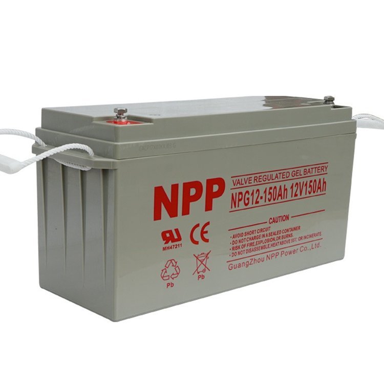 NPP蓄電池NPG12-150 12V150AH 耐普膠體免維護電池 UPS電源