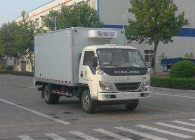 廂長(zhǎng)四米的福田小型冷藏車(chē)