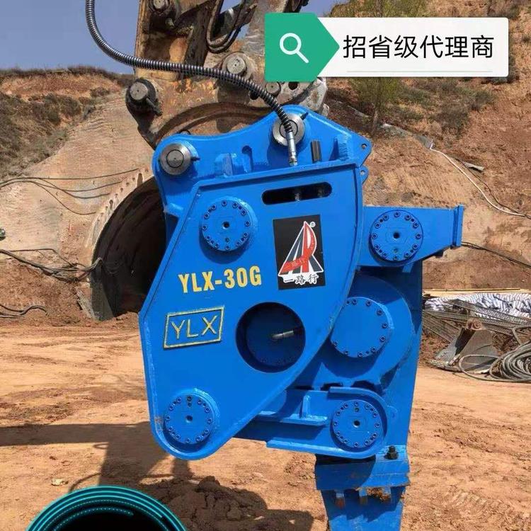 一路行高頻破碎站60G型號適合各種軟巖風(fēng)化巖硬土，高頻破碎錘的產(chǎn)量多少